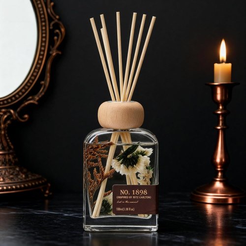 Luxury Hotel Scent Reed Diffuser - No.1898 Collection | 100ml Long-Lasting Aroma for Home & Office