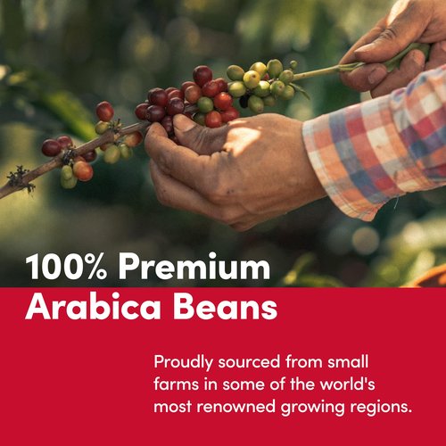 Tim Hortons Original Blend, Medium Roast Ground Coffee, Perfectly Balanced, Always Smooth, Made with 100% Arabica Beans, 12 Ounce Bag