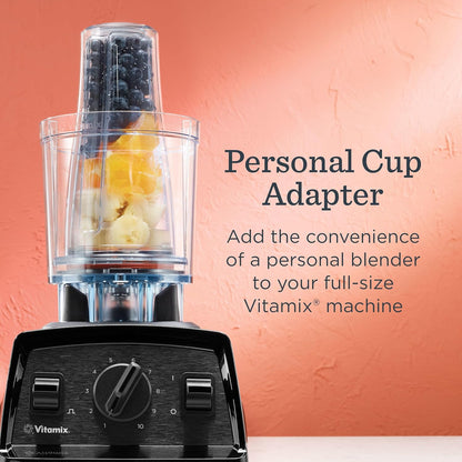 Vitamix Personal Cup Adapter - BPA-Free Blender Cups with Stainless Steel Blades | Includes 2 Lids, 20-Ounce Size