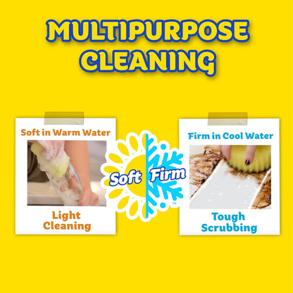 Scrub Daddy Sponges | Non-Scratch Kitchen & Bathroom Cleaning Set with Scrub Mommy & Cif Cleaner