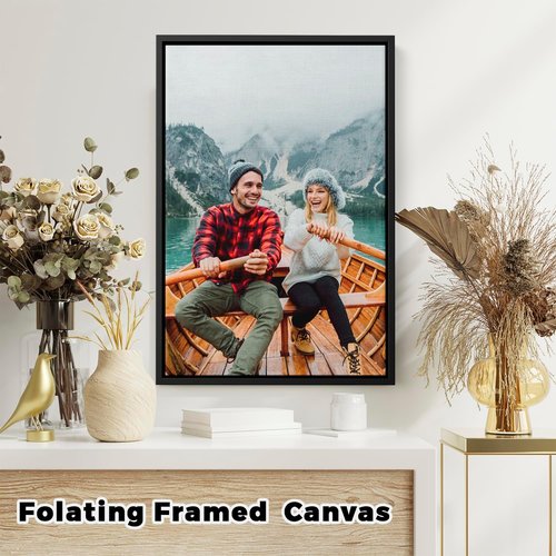 GMissT Canvas Prints - Personalized Photo Canvas Art for Home Decor | Custom Posters with Floating Frames & Gift Wrapping