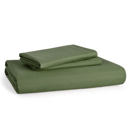 Bedsure Duvet Cover Oversized King Size - Soft Double Brushed Bedding Set for Kids & Adults, Zipper Closure, 3 Pieces, Includes 1 Duvet Cover (120"x98") & 2 Pillow Shams, NO Comforter, Olive Green