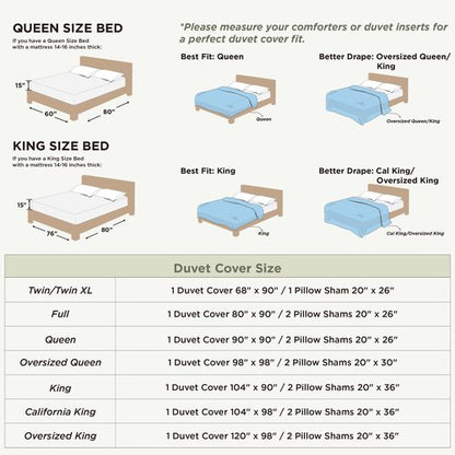 Bedsure Duvet Cover Full Size - Soft Double Brushed Bedding Set for Kids & Adults, Zipper Closure, 3 Pieces, Includes 1 Duvet Cover (80"x90") & 2 Pillow Shams, NO Comforter, Brown
