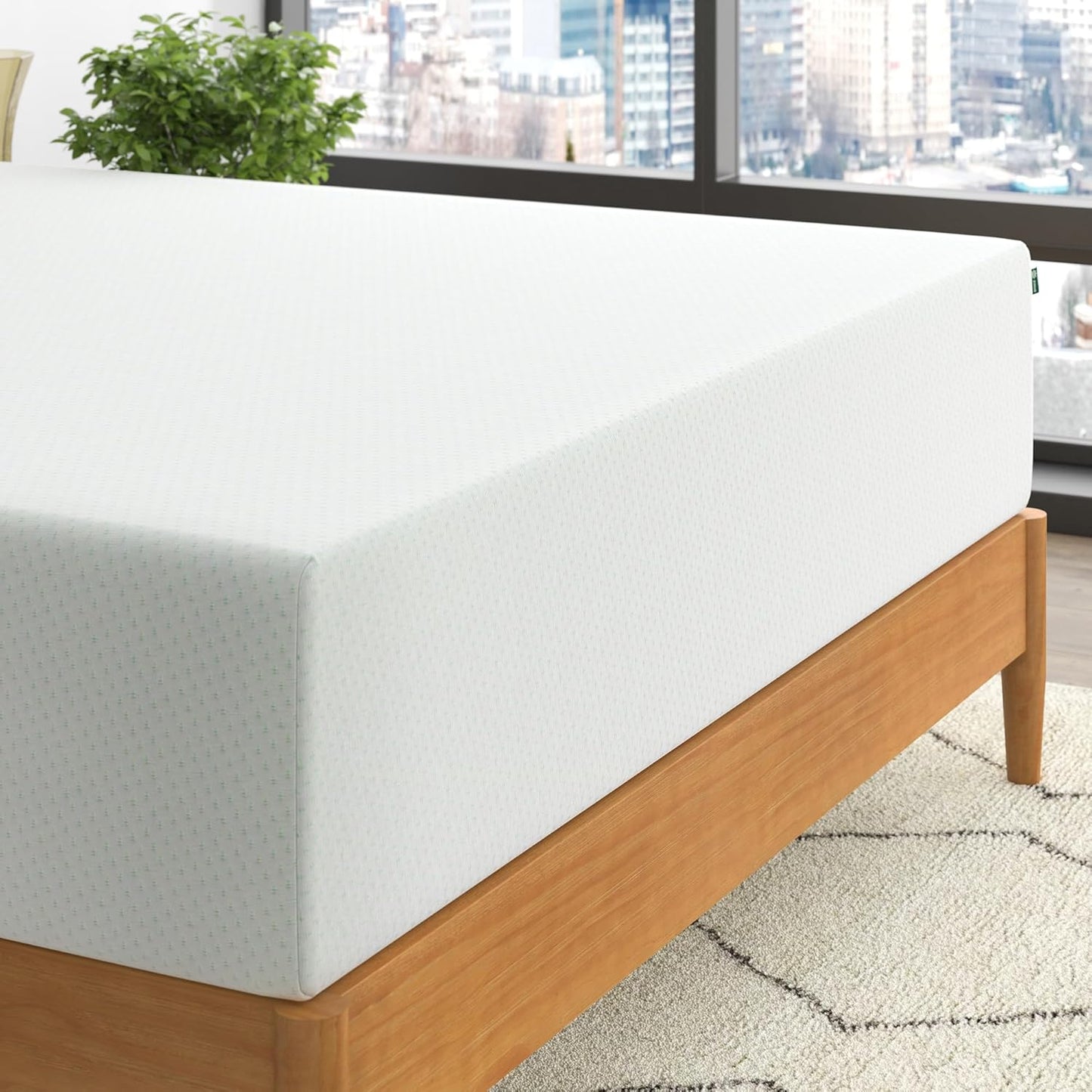 ZINUS Memory Foam Twin Mattress - 12 Inch Green Tea Infusion for Enhanced Comfort