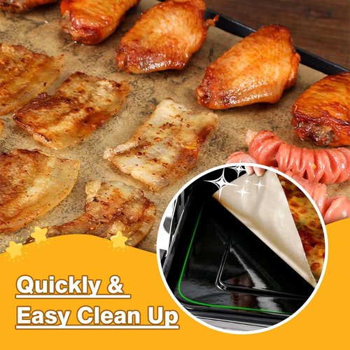 BLACK+DECKER Air Fryer Paper Liners - 100PCS Disposable for 4-Slice Crisp 'N Bake Toaster Oven