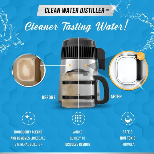 ACTIVE Distiller Descaler | Citric Acid Cleaner - 2 Lb Bulk for Effective Water Distiller Cleaning