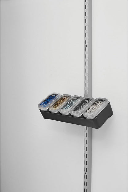 Rubbermaid FastTrack Rail Bench Blox Kit - Efficient Garage Organization System for Tools & Supplies