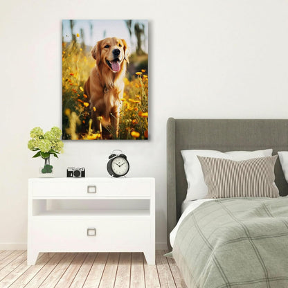 SPECPIX Custom Canvas Prints - Personalized Wall Art for Family & Pets | 16x20 Framed Canvas