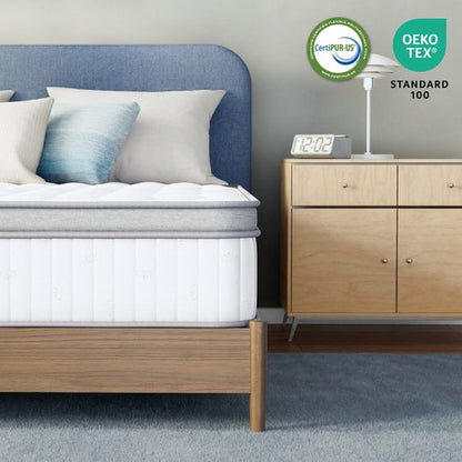 Neo Sleep Full Size Mattress, 10 Inch Hybrid Comfort & Supportive Mattress in a Box, Cooling Gel Memory Foam and Pocket Springs with Pressure Relief, CertiPUR-US Certified, Medium Firm
