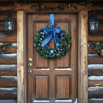 Uxcell Wreath Sash - 2 Pcs 46" x 4.5" Sky Blue Satin Blank Sashes for Embroidery & Decoration