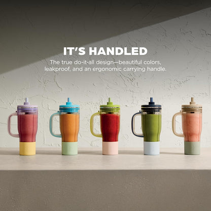 Ninja Blendboss™ Personal Blender - Smoothies & Frozen Drinks | 26oz Travel Tumbler with Leak-Proof Lid & Chug Spout