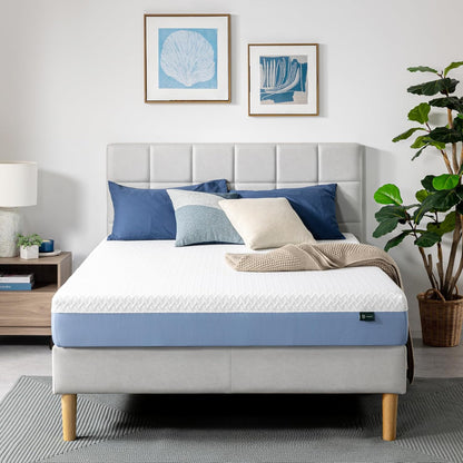 Zinus 8 Inch Queen Memory Foam Mattress - Cooling Layers, Medium Feel, Fiberglass Free, Certified Safe