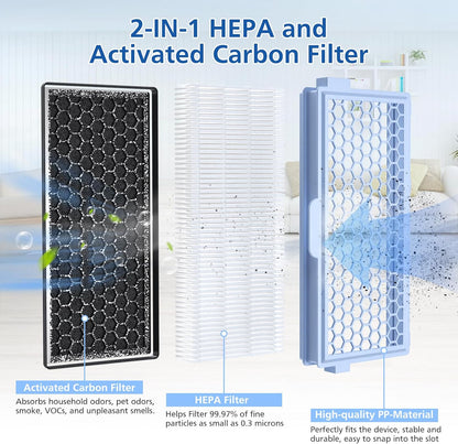 Miele SF-HA 50 HEPA Filters - 3 Pack for Miele Compact C1/C2 & Complete C2/C3 Vacuums