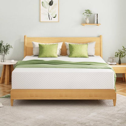 EGOHOME Twin XL Memory Foam Mattress, 12 Inch Bed Mattress in a Box with Cooling Green Tea Gel, Relieve Pressure with Medium Firm Support, CertiPUR-US Certified, 80''L x 38''W, White