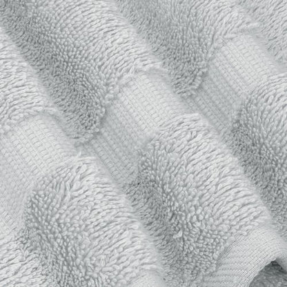 Chakir Turkish Linens | Hotel & Spa Quality 100% Cotton Premium Turkish Towels | Soft & Absorbent (4-Piece Washcloths, Silver Gray)