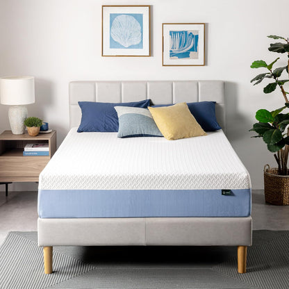 Zinus 12 Inch Full Memory Foam Mattress - Cooling Comfort, Medium Feel, Fiberglass Free, Safe Materials