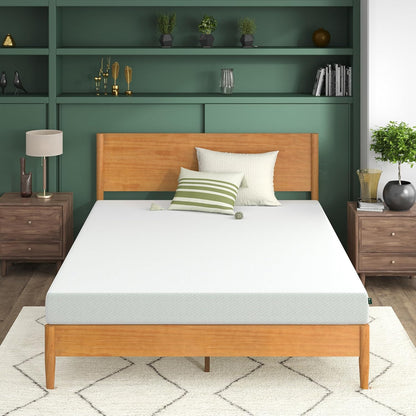 Zinus 6 Inch Green Tea Memory Foam Mattress - Queen Size, Fiberglass-Free, CertiPUR-US Certified, Custom Contour Support