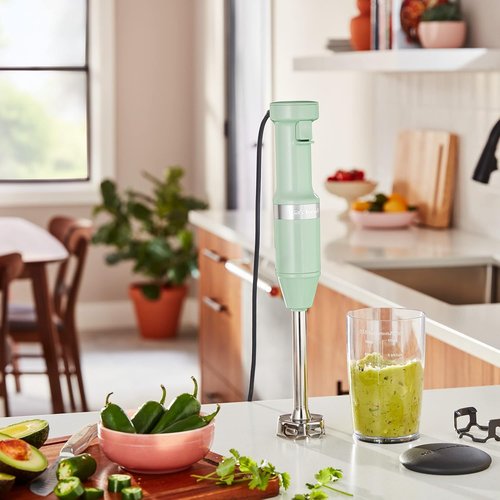 KitchenAid Hand Blender - Variable Speed Control for Perfect Blending | Pistachio Color