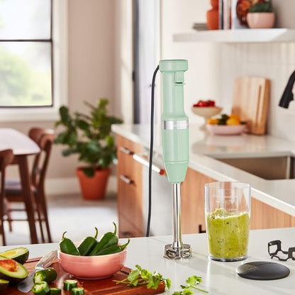 KitchenAid Hand Blender - Variable Speed Control for Perfect Blending | Pistachio Color