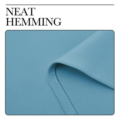 NICETOWN Room Darkening Curtain Panels - Toddler Boy Bedroom Drapes with Grommet Top, Energy Smart Window Treatment Curtains(Teal Blue, 42 inches W x 95 inches L, 2 Panels)