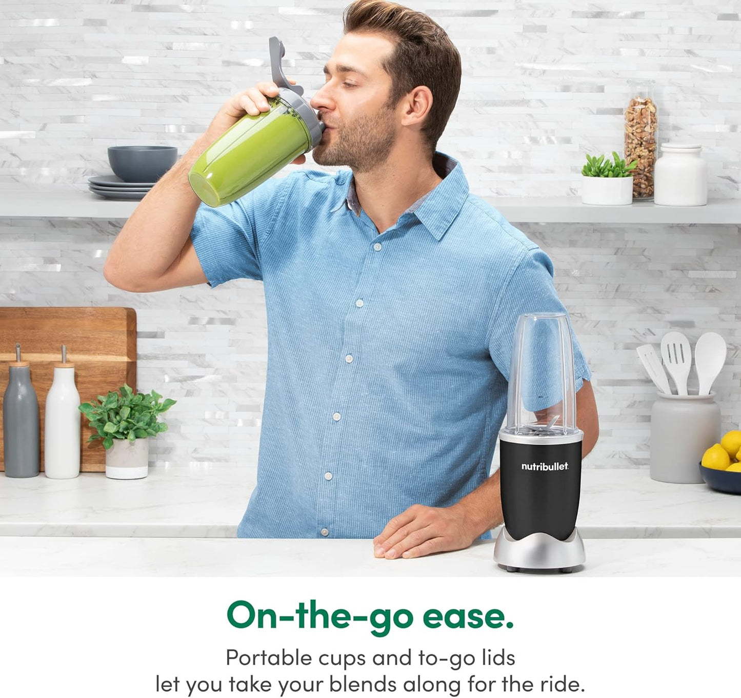 NutriBullet Pro 13-Piece Blender Set - Powerful 900W Motor in Sleek Onyx Black | Perfect for Smoothies