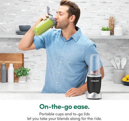 NutriBullet Pro 13-Piece Blender Set - Powerful 900W Motor in Sleek Onyx Black | Perfect for Smoothies