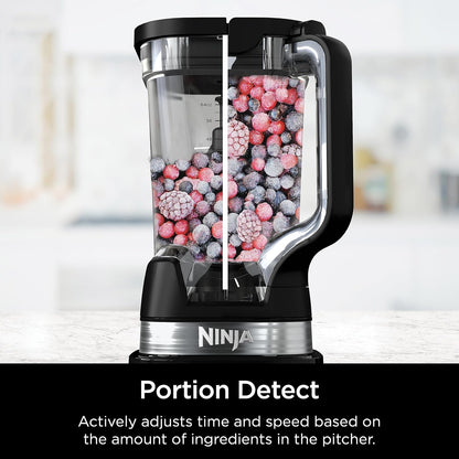 Ninja Blender - 1800 Watt Full Size Pitcher for Smoothies, Shakes & Frozen Drinks | 72 oz | Black