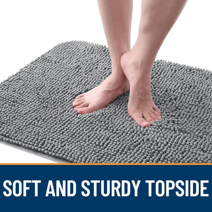 OLANLY Dog Door Mat Set - 3-Piece Bundle with 30x20 Size in Grey for Easy Cleaning & Durability