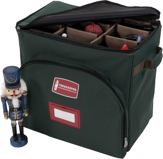 TreeKeeper Nutcracker Storage Box - 18-Inch Collectibles Organizer for Holiday Decor