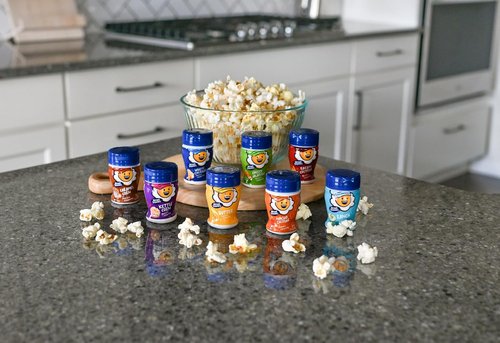 Kernel Season's Popcorn Seasoning Variety Pack - 8 Mini Jars, 0.9 Ounce Each | Flavorful Snack Enhancer