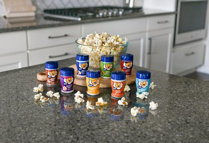 Kernel Season's Popcorn Seasoning Variety Pack - 8 Mini Jars, 0.9 Ounce Each | Flavorful Snack Enhancer