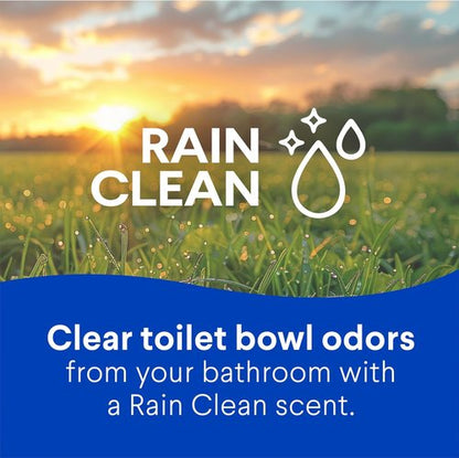 Clorox Toilet Bowl Cleaner - Bleach Formula for Deep Cleaning | 24 Fl Oz, Rain Clean Scent