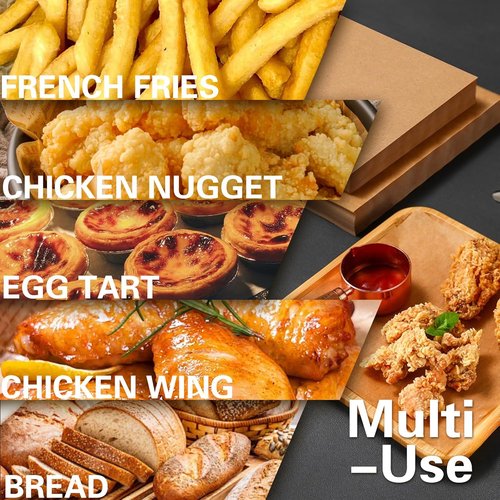 BLACK+DECKER Air Fryer Paper Liners - 100PCS Disposable for 4-Slice Crisp 'N Bake Toaster Oven