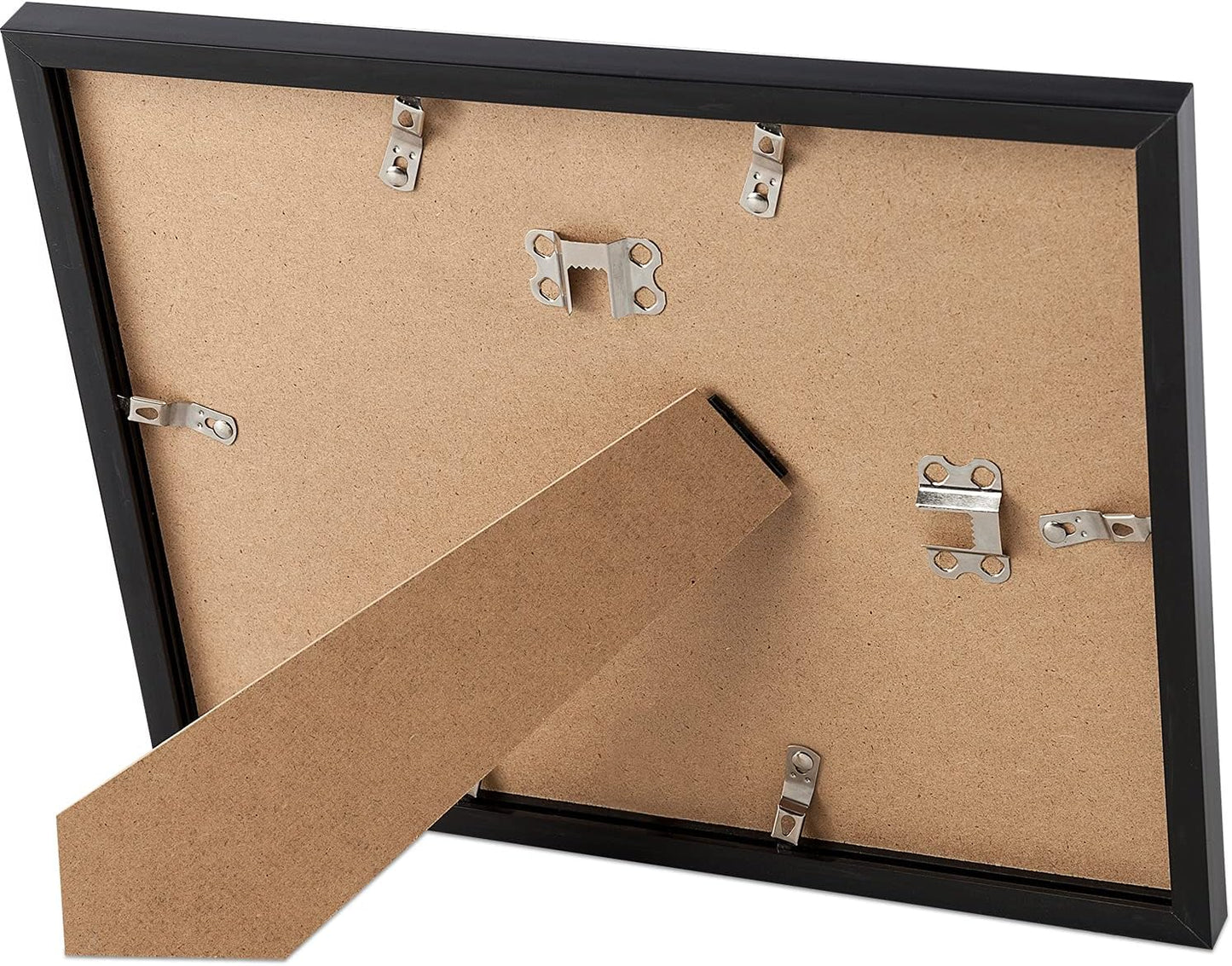 Upsimples Certificate Frame - High Definition Glass Diploma Frames | 8.5x11 Inch, Black, 5 Pack