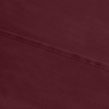 Utopia Bedding Standard Pillow Cases - Soft Brushed Microfiber - 4 Pack, Burgundy, 20 x 26 Inches