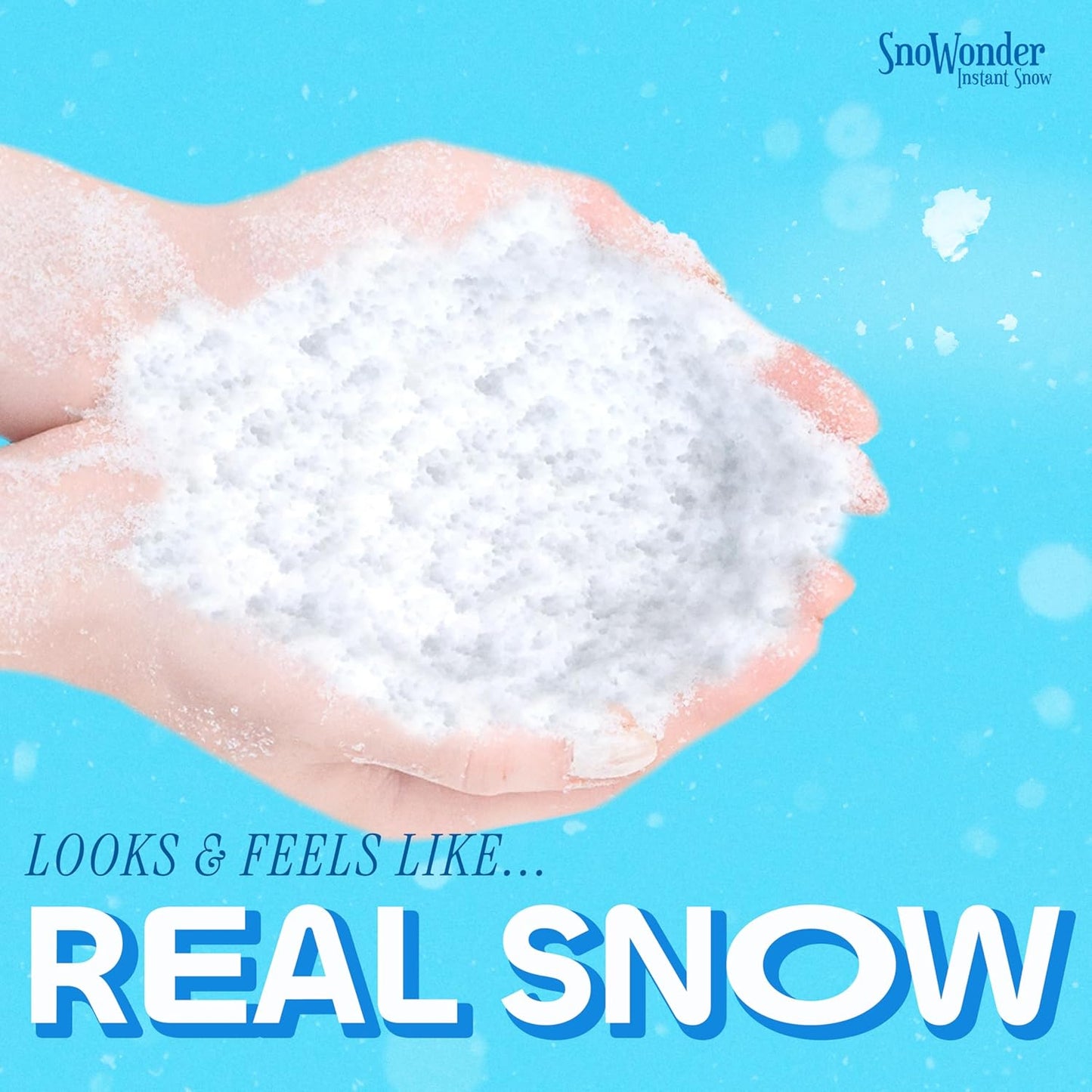 SnoWonder Instant Snow | Create 36 Gallons of Realistic Artificial Snow for Fun & Cloud Slime