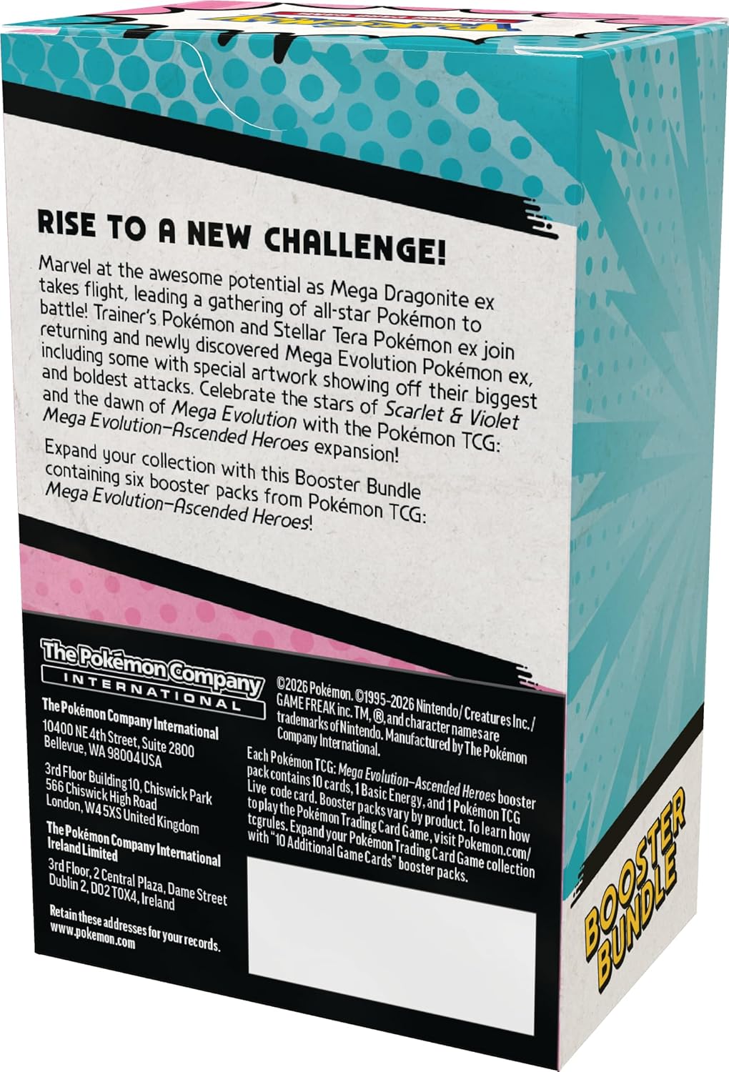 Pokémon TCG | Mega Evolution Ascended Heroes Booster Bundle - Enhance Your Collection