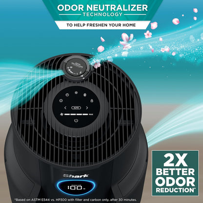 Shark Air Purifier - HEPA-Exceeding Filter for Large Rooms | Captures Dust, Odor, Smoke & Pet Dander