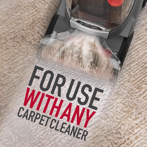 Hoover Pure Essentials Carpet Cleaner Solution - 128 Oz. Fresh Rain Scent | Natural Plant-Based Deep Cleaning Shampoo