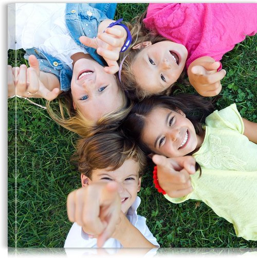 Custom Canvas Prints - Personalized Photo Wall Art for Weddings, Family, and Home Decor | 24x24