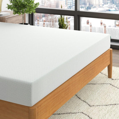 Zinus 6 Inch Green Tea Memory Foam Mattress - Queen Size, Fiberglass-Free, CertiPUR-US Certified, Custom Contour Support
