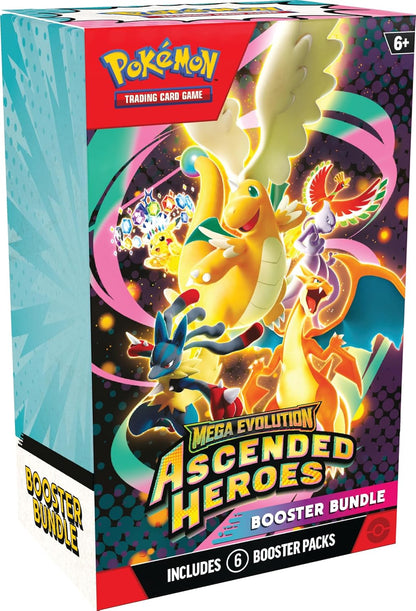 Pokémon TCG | Mega Evolution Ascended Heroes Booster Bundle - Enhance Your Collection