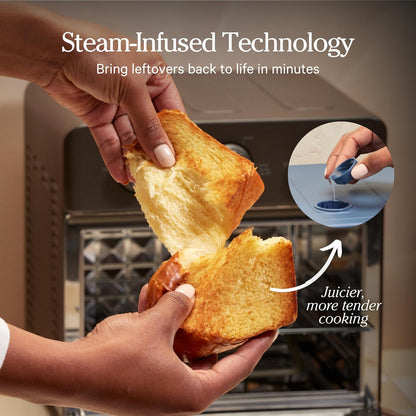 Our Place Wonder Oven - 6-in-1 Stainless Steel Air Fryer Toaster Oven Combo | 13 QT Capacity - Blue Salt
