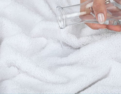 American Soft Linen Luxury 4 Piece Bath Towel Set, 600 GSM 100% Cotton Turkish Bath Towels for Bathroom, 27x54 in Extra Large Bathroom Shower Towels, White