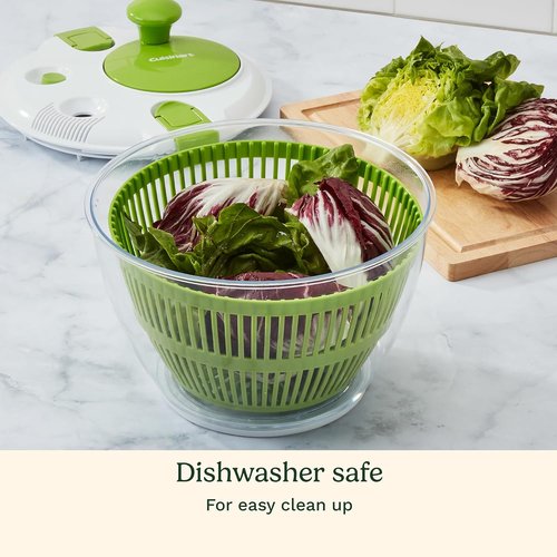 Cuisinart Salad Spinner - Efficiently Wash, Spin & Dry Greens, Fruits & Veggies | 3 Qt Capacity
