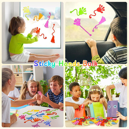 PICcircuit Sticky Hands - Bulk 30 PCS Stretchy Party Favors for Kids | Classroom Prizes & Birthday Gifts