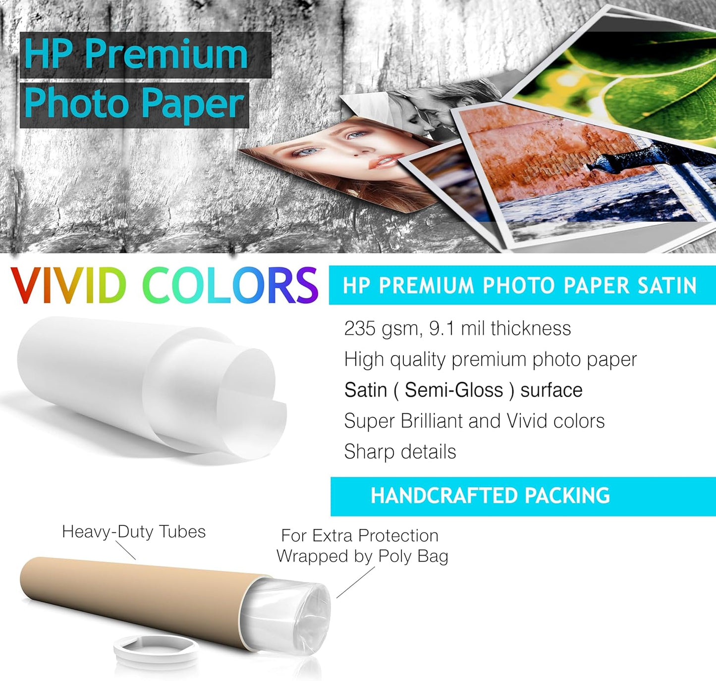 Pera Print Custom Photo Poster - Personalized Wall Art Prints (12 x 12 Inches)