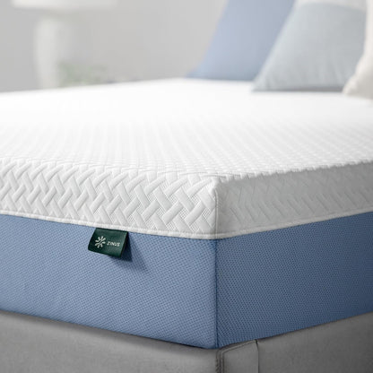 Zinus 8-Inch Twin Memory Foam Mattress - Cooling Comfort, Medium Feel, Fiberglass Free, Certified Safe