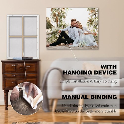 Cara Nonna Custom Canvas Prints - Personalized Photo Gifts | Framed 11x14 Wall Art for Home Decor