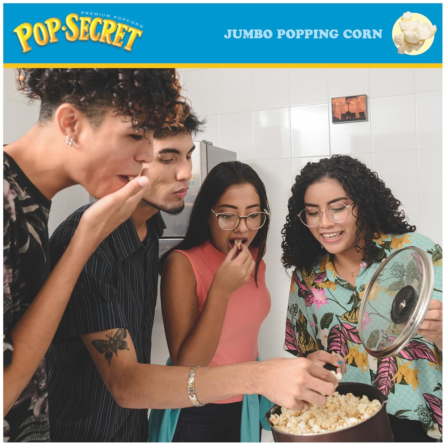 Pop Secret Jumbo Popcorn Kernels - 30 Oz Jar for Perfectly Fluffy Movie Night Snacks